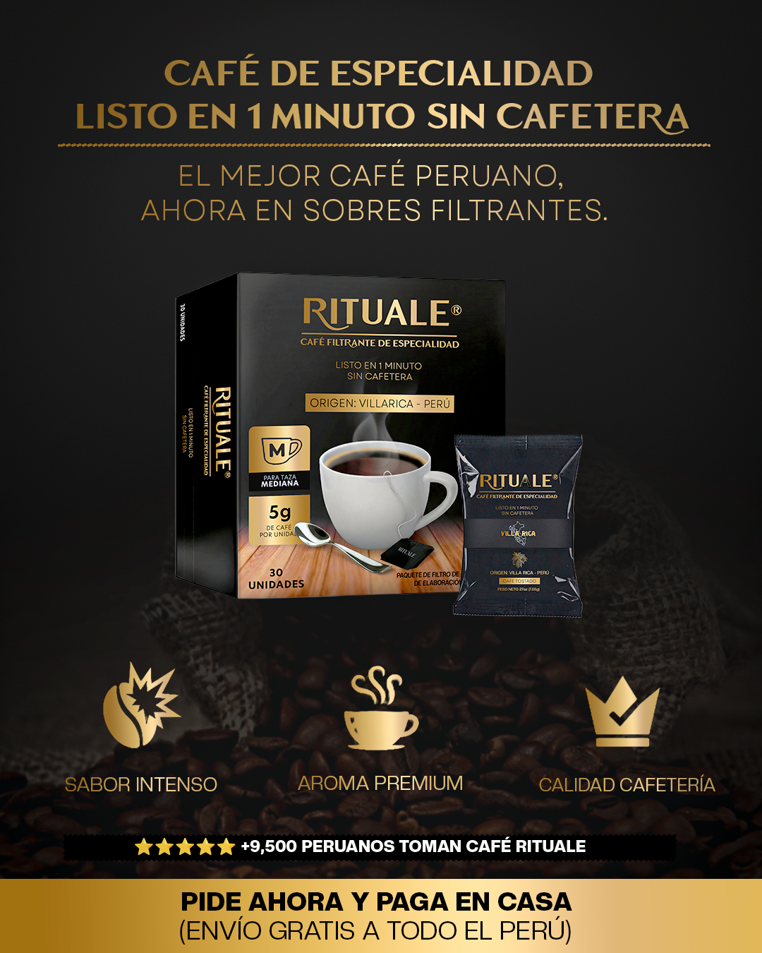 RITUALE®: Café Filtrante de Especialidad