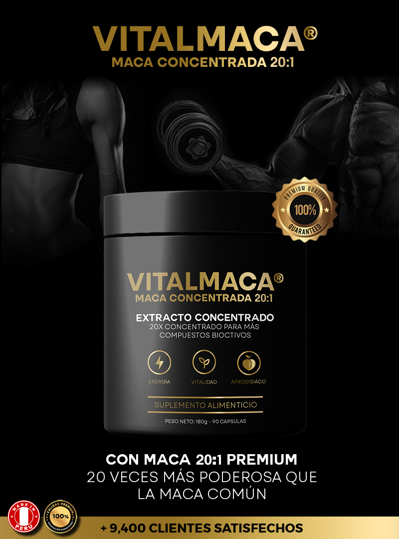 VitalMaca® | Maca Concentrada 20:1