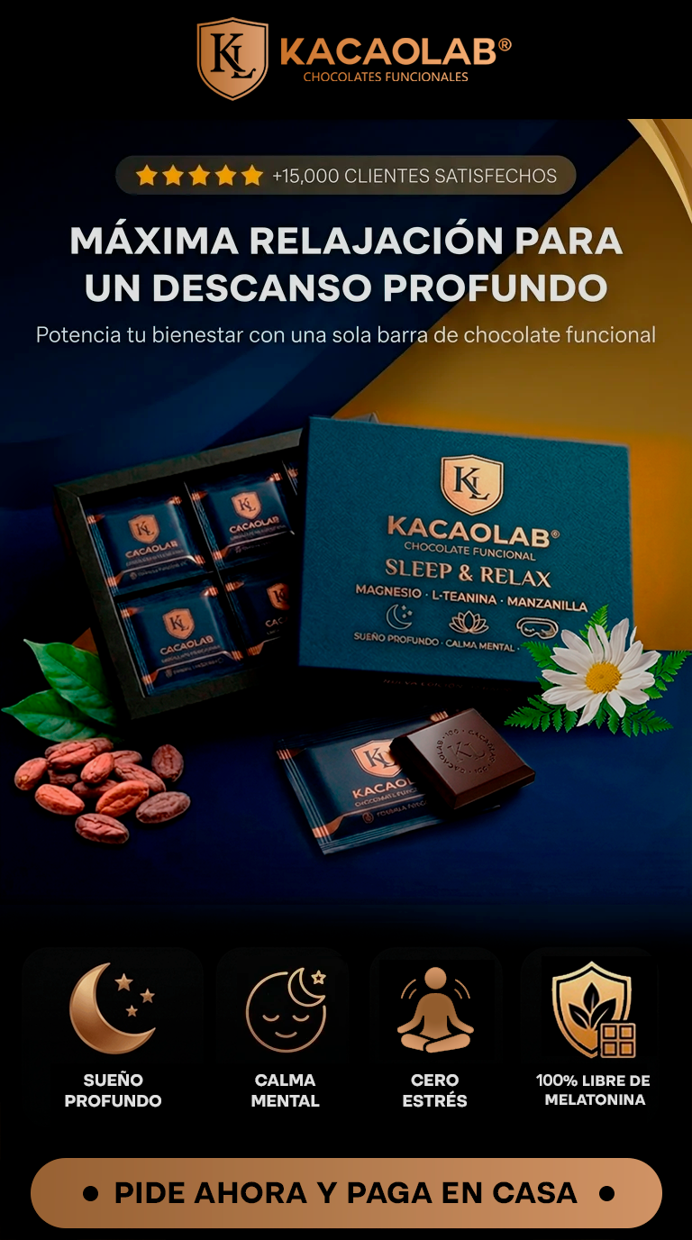 KacaoLab® SLEEP & RELAX (Sin Melatonina)