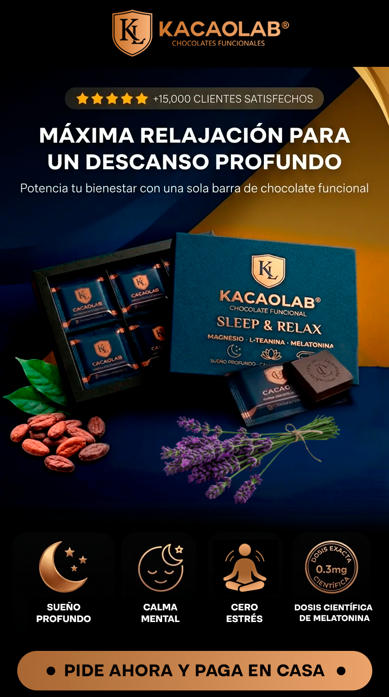 KacaoLab® SLEEP & RELAX (Con Melatonina)