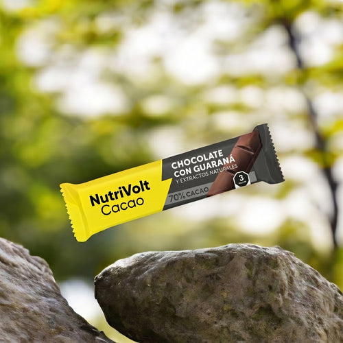 NaturaVolt Cacao - Chocolate con guaraná y extracto naturales