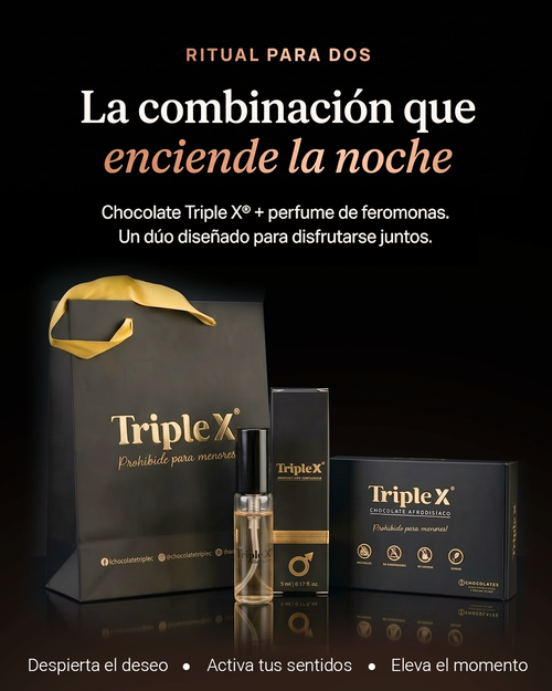 Ritual Triple X®: Chocolate + Perfume de Feromonas