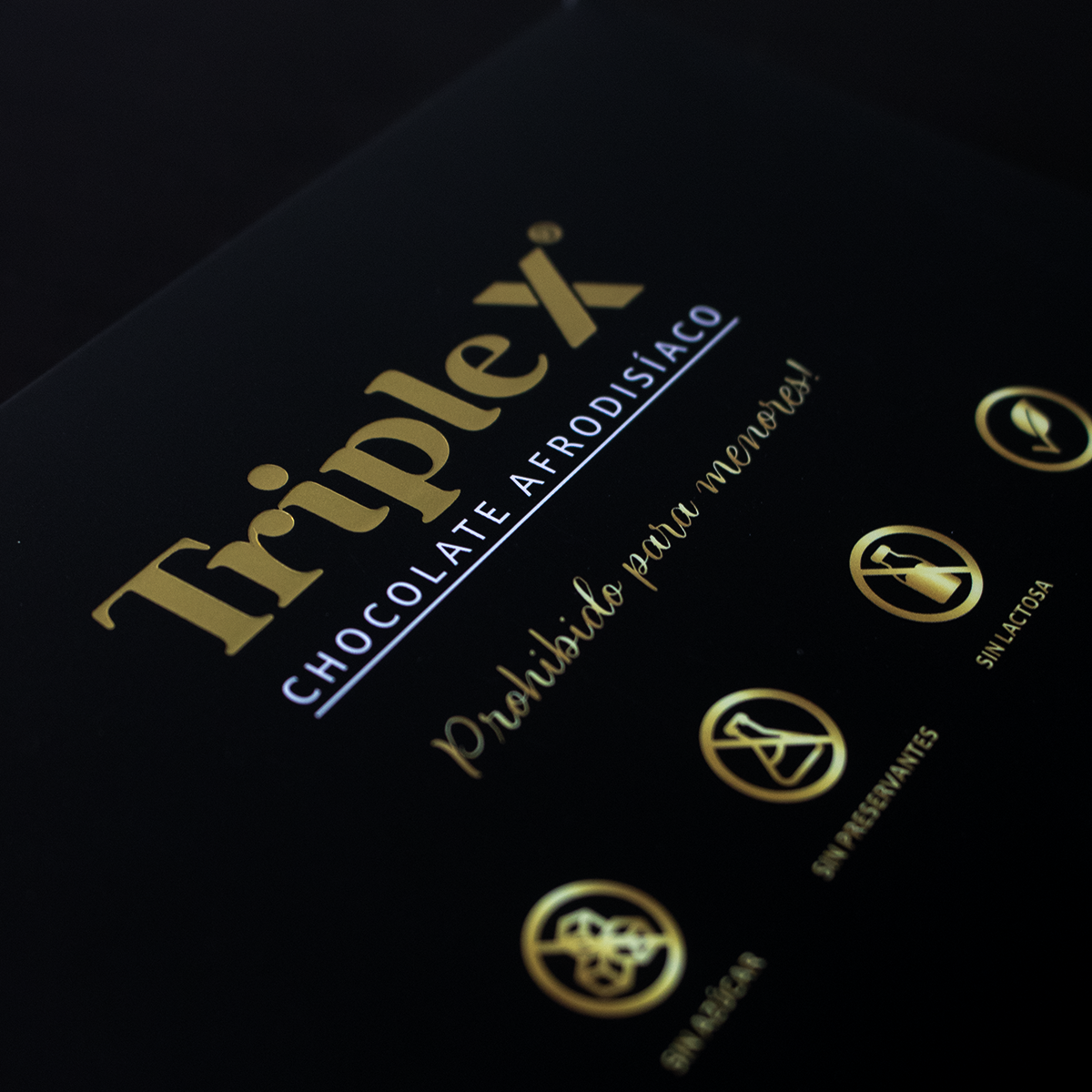 CHOCOLATE PREMIUM TRIPLE X® - NUEVA PRESENTACIÓN