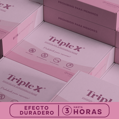 CHOCOLATE ROSÉ TRIPLE X® | DESPIERTA TU ENERGÍA FEMENINA