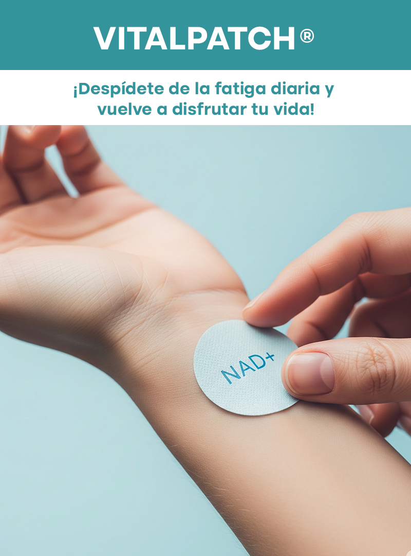 VITALPATCH® | ENERGÍA Y ENFOQUE TODO EL DÍA CON PARCHES DE NAD+
