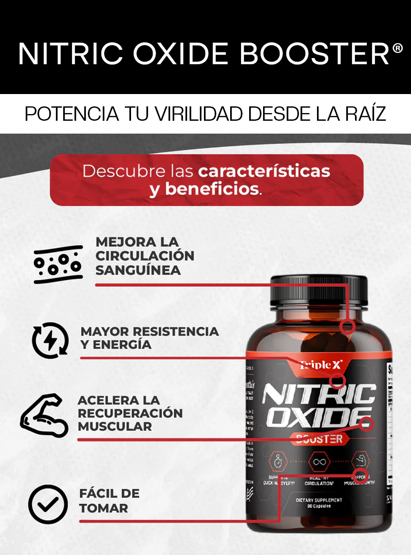 NITRIC OXIDE BOOSTER®  (60 CÁPSULAS)