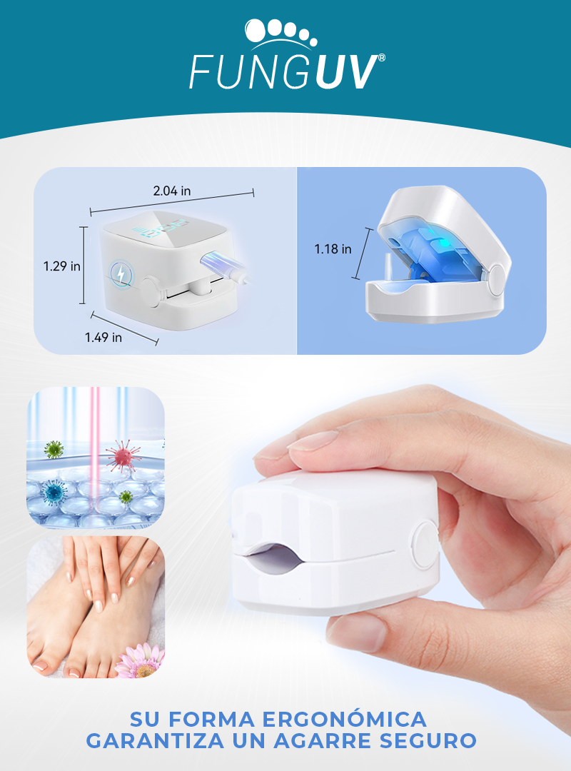 FUNGUV®| Tratamiento Láser UV para hongos en uñas