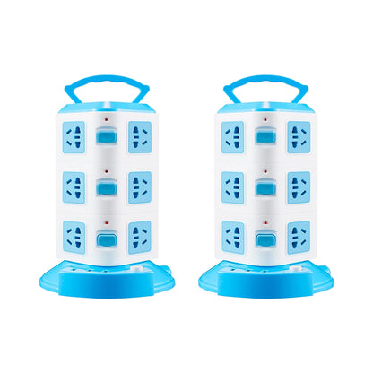 TORRE MULTICONTACTO DE 12 ENCHUFES + 3 USB